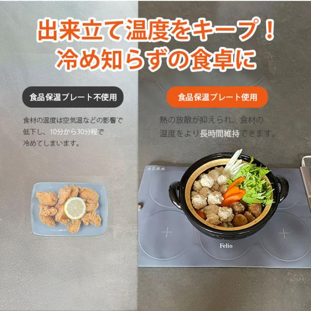Felioフードウォーマー（セパレートタイプ）ホットプレート キッチン 