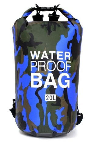防水バッグ ドライバッグ 迷彩柄 20L 多機能 ショルダー