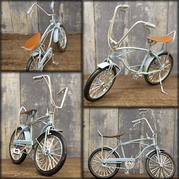 ブリキおもちゃ 自転車 アンティーク アメリカ雑貨 ガレージグッズ レトロ おしゃれ 置物 オブジェ 店舗 バイシクル2 ライの通販はau Pay マーケット キャンディランド