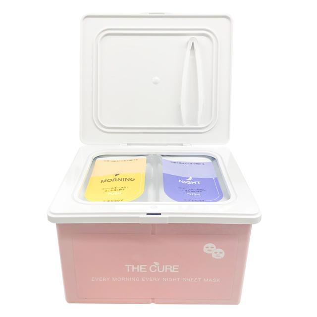 ザキュア エブリナイト エブリモーニング シートマスク 朝15枚 夜15枚