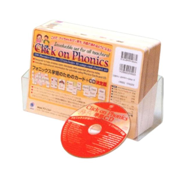 アプリコット出版　フォニックス学習のためのカード+CD　Click on Phonics Cards & CD Setの通販は 8,250円