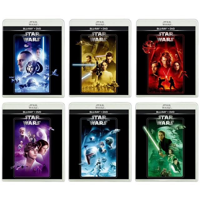 スター・ウォーズ　エピソード1-6／ ブルーレイ + DVD セット