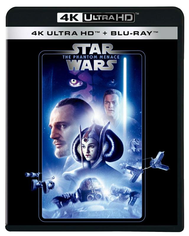 スター・ウォーズ　エピソード1／ファントム・メナス ４Ｋ ＵＨＤ ＋ ブルーレイ　セット