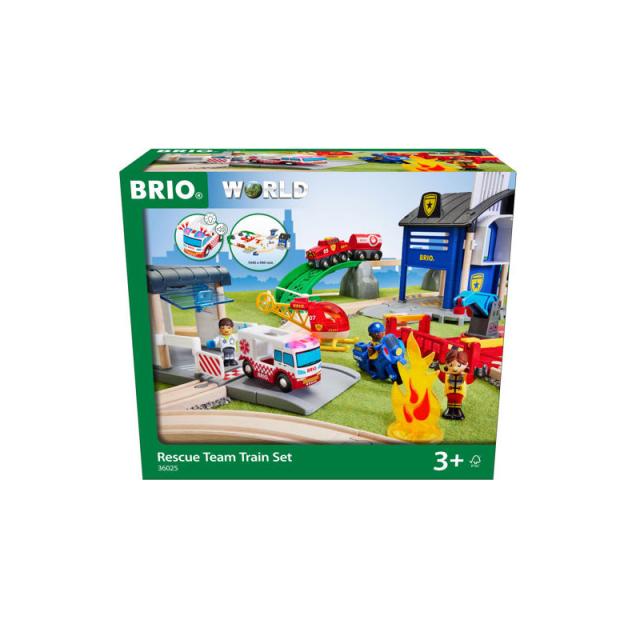BRIO ブリオ 36025 レスキューチームセット ブリオ レスキュー