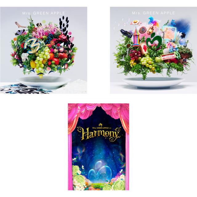 Mrs. GREEN APPLEアルバム2枚(5と10)＆スタンド Mrs. GREEN APPLE 2ndアルバム 初回限定版 初回限定盤】Mrs