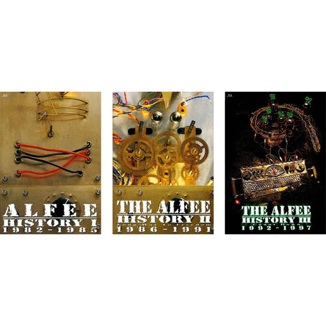 THE ALFEE／HISTORY I 1982-1985 + II 1986-1991 + III 1992-1997 ＜デジタルレストア版＞ Blu-rayセット 11,715円