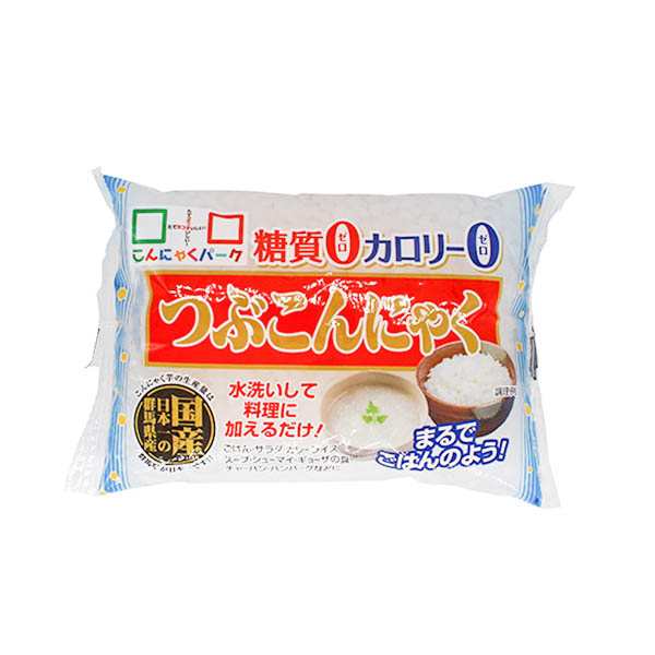 こんにゃく米 ダイエット食品 ヨコオデイリーフーズ つぶこんにゃく こんにゃくご飯 蒟蒻 群馬県産 0カロリー 糖質ゼロ 150g 16袋入 の通販はau Pay マーケット こんにゃくパーク