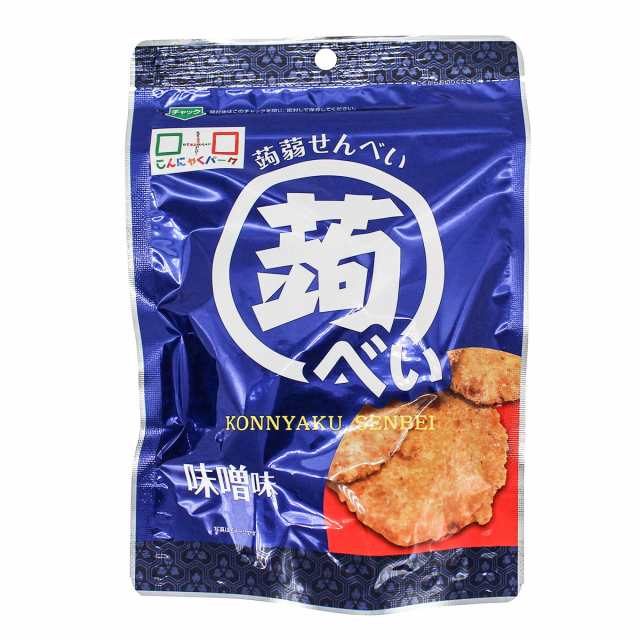 蒟べい 味噌味 ダイエット ヨコオデイリーフーズ こんにゃくせんべい 蒟蒻 煎餅 こんべい 群馬県産 お菓子 40g 2袋 の通販はau Pay マーケット こんにゃくパーク