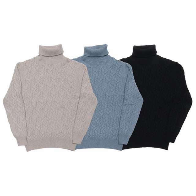 Settefili Cashmere セッテフィーリカシミア タートルネックニット メンズ 秋冬 3TR3R