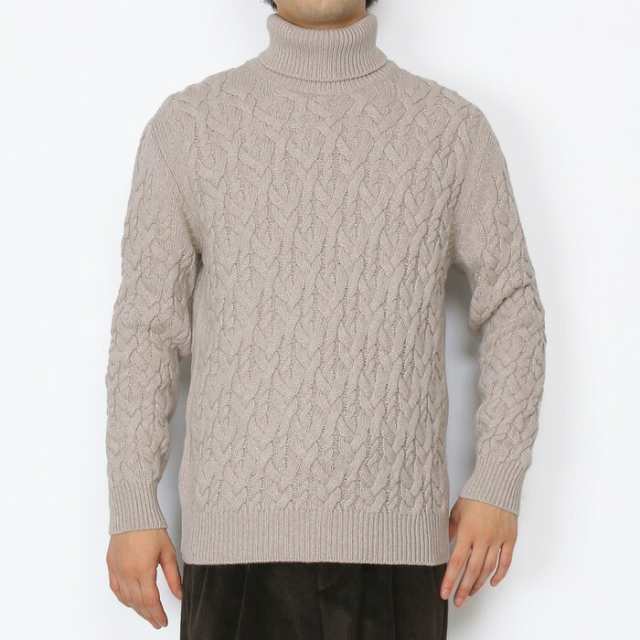 Settefili Cashmere セッテフィーリカシミア タートルネックニット メンズ 秋冬 3TR3R