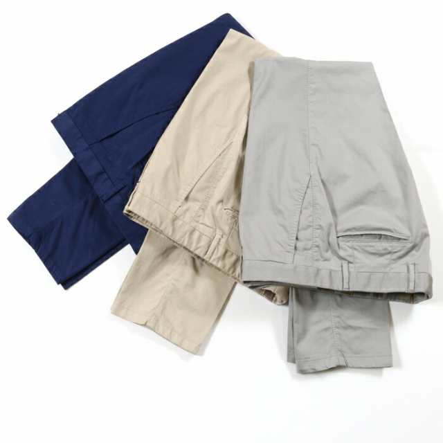 VIGANO ヴィガーノ 1タック ストレッチチノパンツ メンズ 048/BEIGE 049/L.GRAY 862/NAVY E9W6TC98 05922