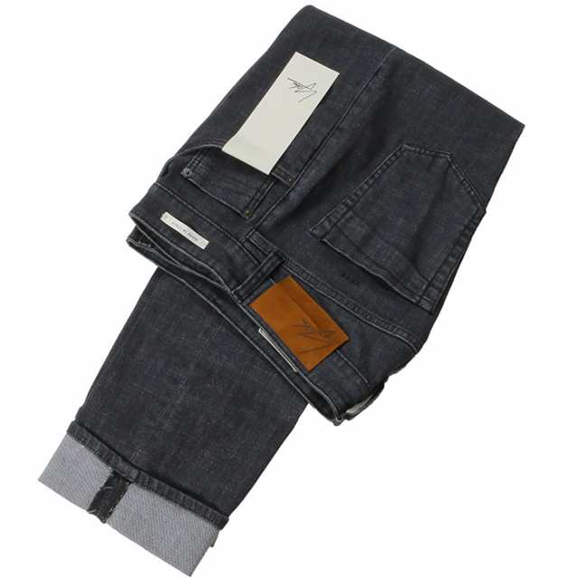 YCHAI イカイ ROBUSTO ロブストワンウオッシュテーパードデニム パンツ メンズ 999/BLK WASH YPU0041DF0004