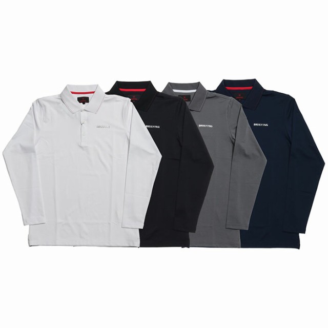 BRIEFING ブリーフィング BASIC LS POLO ベーシック長袖ポロシャツ