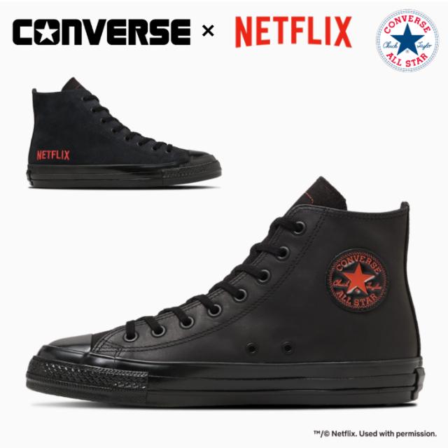 コンバース スニーカー ハイカット オールスター エイジド ＨＩ / ネットフリックス メンズ CONVERSE ALL STAR AGED HI / NETFLIX