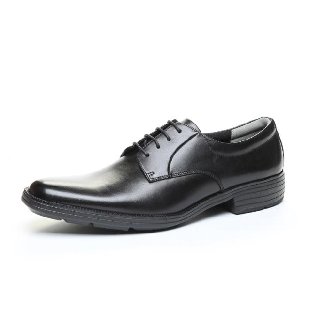 ムーンスター バランスワークス ＢＷ４６００ メンズビジネスシューズ プレーントゥ 3E 紳士革靴 24.5cm〜30.0cm 機能性カップインソール Ag+抗菌防臭 非対称カウンター 耐摩耗ラバー