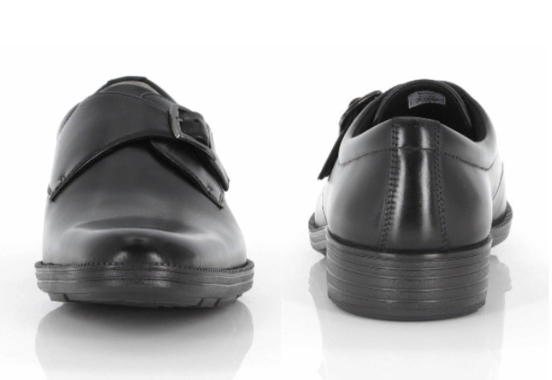 ムーンスター バランスワークス ＢＷ４６０２ メンズビジネスシューズ モンクストラップ 3E 紳士革靴 24.5cm〜30.0cm 機能性カップインソール Ag+抗菌防臭 非対称カウンター 耐摩耗ラバー