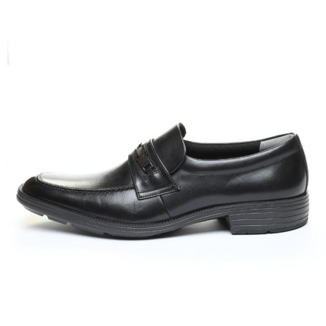 ムーンスター バランスワークス ＢＷ４６０４ メンズビジネスシューズ ビットローファー 3E 紳士革靴 24.5cm〜30.0cm 機能性カップインソール Ag+抗菌防臭 非対称カウンター 耐摩耗ラバー