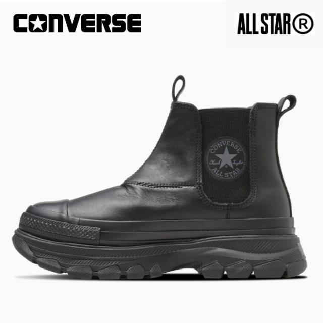 コンバース スニーカー ハイカット レザー オールスター （Ｒ） トレックウエーブ サイドゴア ＨＩ レディース CONVERSE LEATHER ALL STAR (R) TREKWAVE SIDEGORE HI【送料無料】の通販は 15,800円