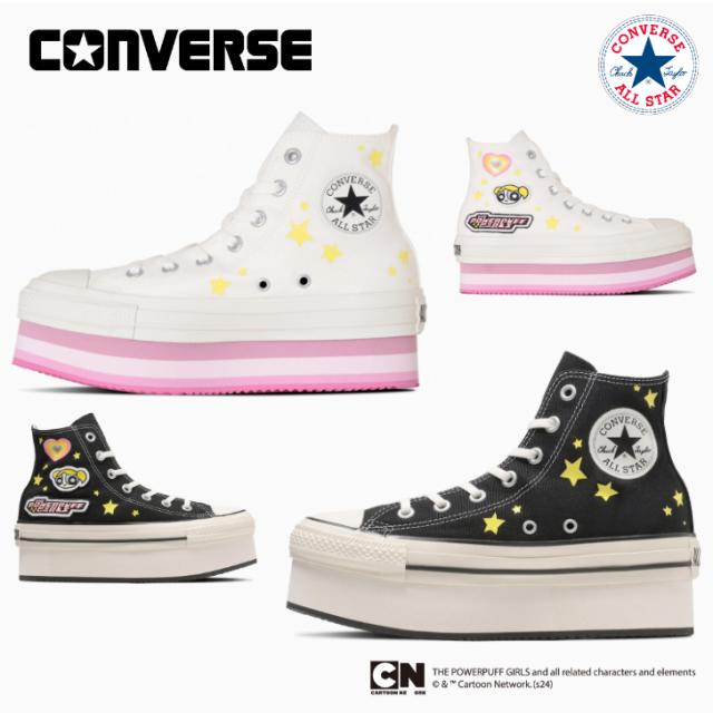 コンバース スニーカー オールスター チャンキーライン ＨＩ / パワーパフガールズ レディース CONVERSE ALL STAR CHUNKYLINE HI / THE POWERPUFF GIRLS 厚底 【送料無料】
