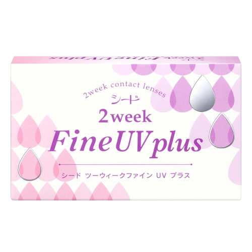 【8箱】【ポスト投函発送】2ウィークファインUV plus 2週間使い捨てコンタクトレンズ 6枚入 8箱(2WEEKFINE UV PLUS)