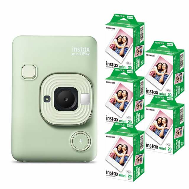 FUJI おけれ FILM ハイブリッドインスタントカメラ instax mini E…