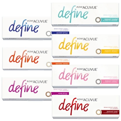 【ポスト投函発送】ワンデーアキュビューディファインモイスト 30枚入 4箱 一日使い捨て コンタクトレンズ アキビュー カラコン 処方箋不要の通販は 10,395円