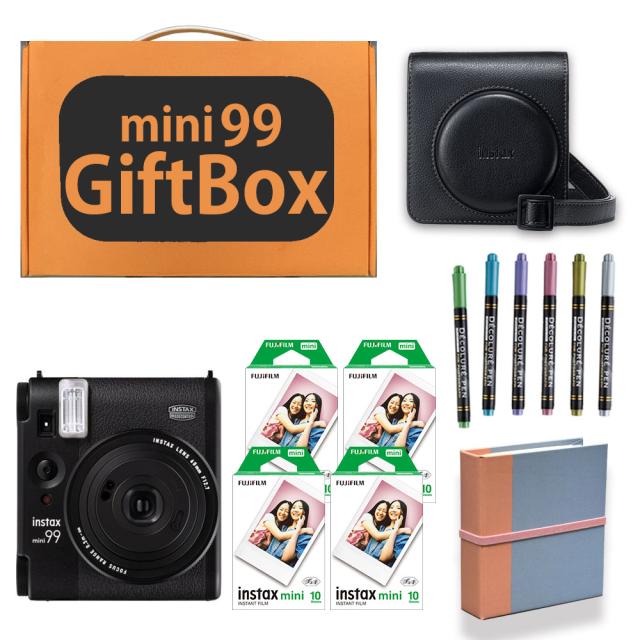 【ギフト チェキ】富士フィルム チェキ インスタントカメラ　instax mini 99 カメラケース付きギフトBOXセット