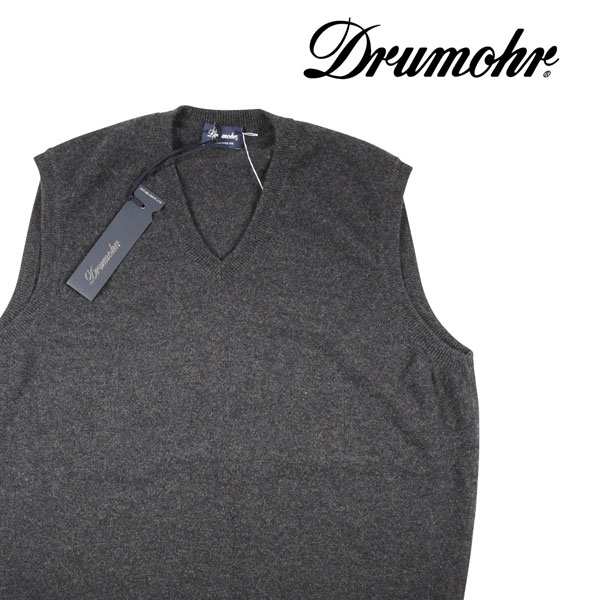 50 Drumohr ドルモア Vネックベスト メンズ 秋冬 カシミヤ100 グレー 灰色 並行輸入品 の通販はau Pay マーケット Utsubo Stock