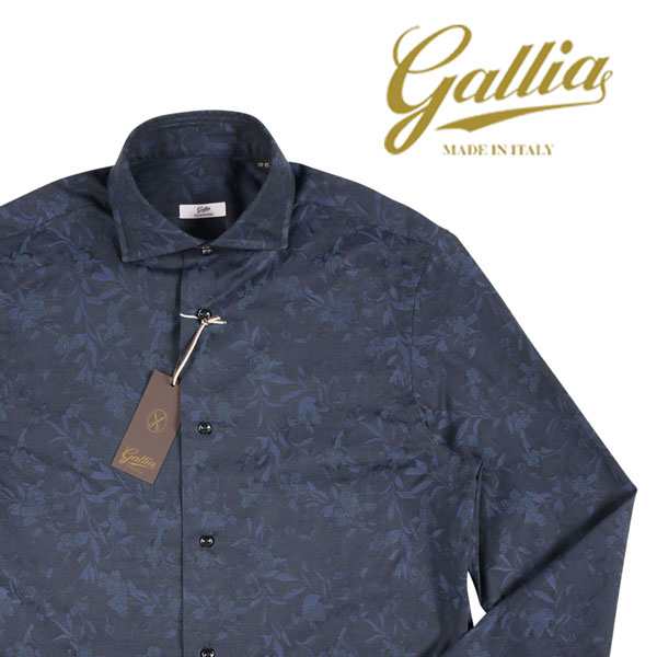 45 Gallia ガリア 長袖シャツ メンズ 花柄 ネイビー 紺 並行輸入品 ビジネスシャツ 大きいサイズ の通販はau Pay マーケット Utsubo Stock