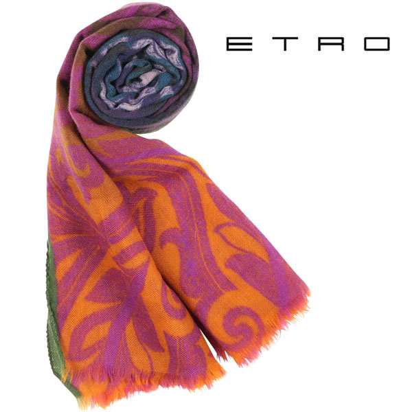 Etro エトロ ストール メンズ カシミヤ100 ペイズリー マルチカラー 並行輸入品 の通販はau Pay マーケット Utsubo Stock