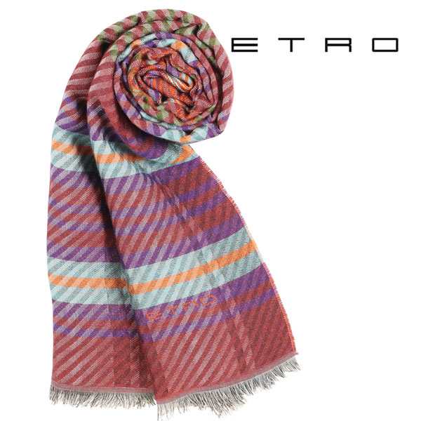 Etro エトロ ストール メンズ オレンジ 並行輸入品 の通販はau Pay マーケット Utsubo Stock