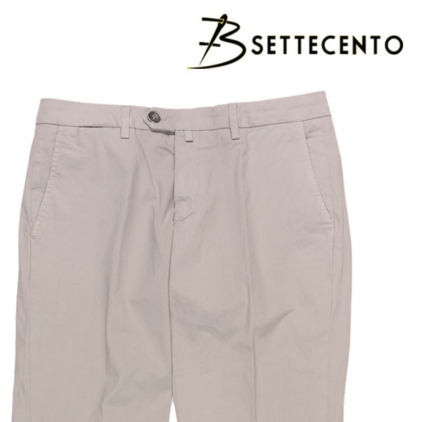 【32】 B SETTECENTO ビーセッテチェント パンツ メンズ 春夏 グレー 灰色 並行輸入品 ズボン ｜au PAY マーケット