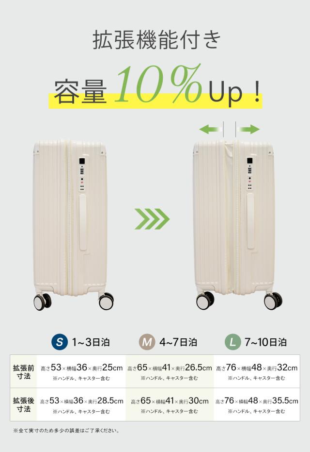 ☆超人気新登場☆ cicibella スーツケース USBポート付き キャリー