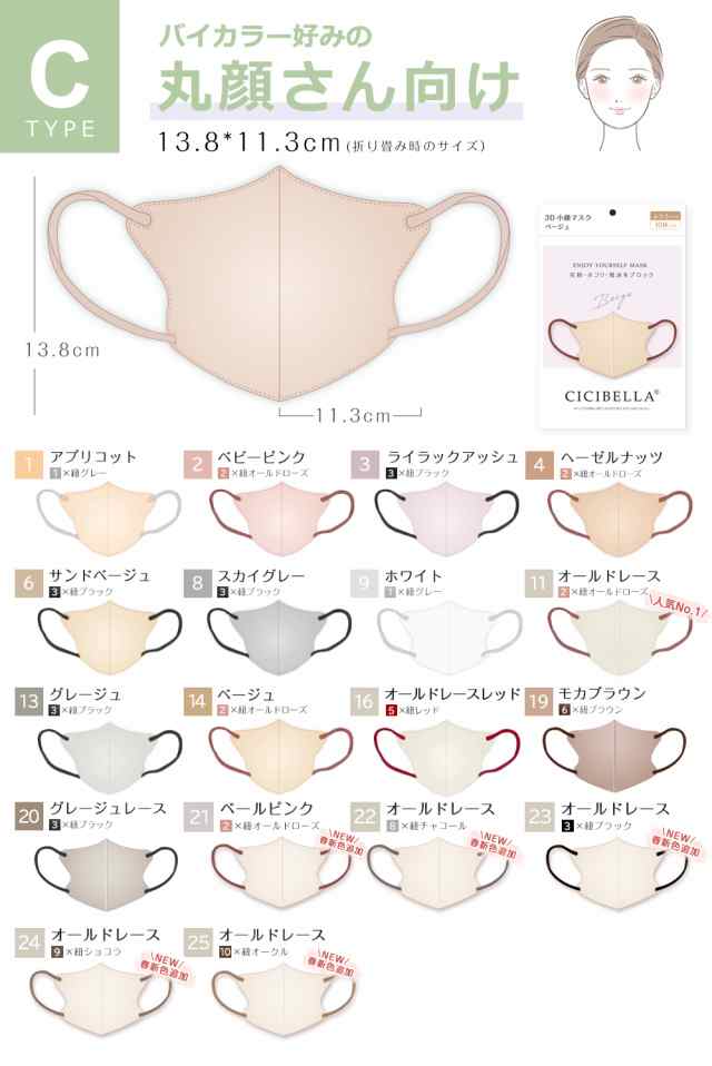 CICIBELLA公式店】☆カケンテスト済☆20枚【日本企画・意匠特許