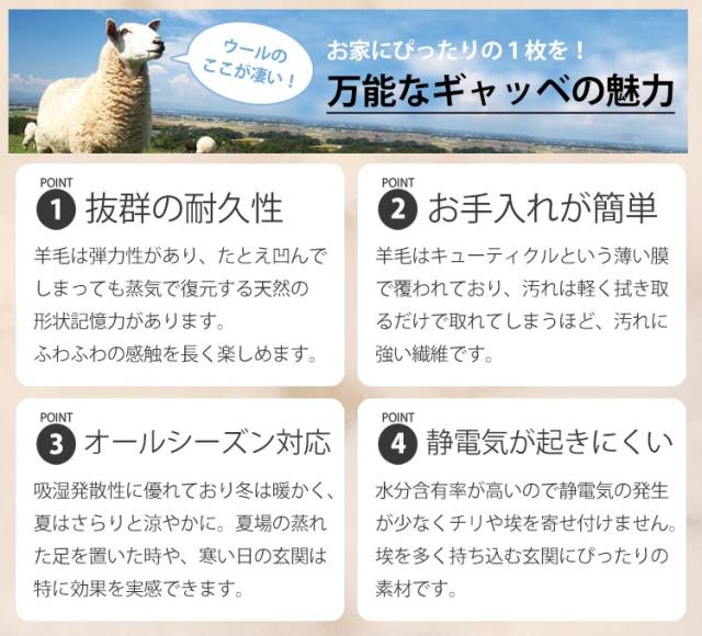 ラグ 円形 ラグマット 直径190cm ギャッベ ギャベ インド製 ウール 