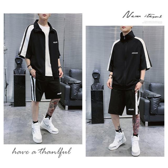 人気定番の 夏新作 送料無料 セットアップ メンズ 半袖 夏 ジャージ 大きいサイズ Www Anavara Com
