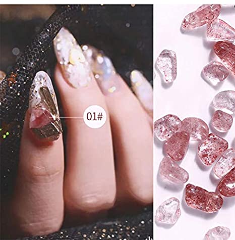 8ボックス カラフル クリア 水晶 ネイル 石 パーツ ネイル レジン ジェルネイル 大理石風 シェル風 ネイルアート ネイルパーツ レジン Uvの通販はau Pay マーケット ベストプライス百貨店