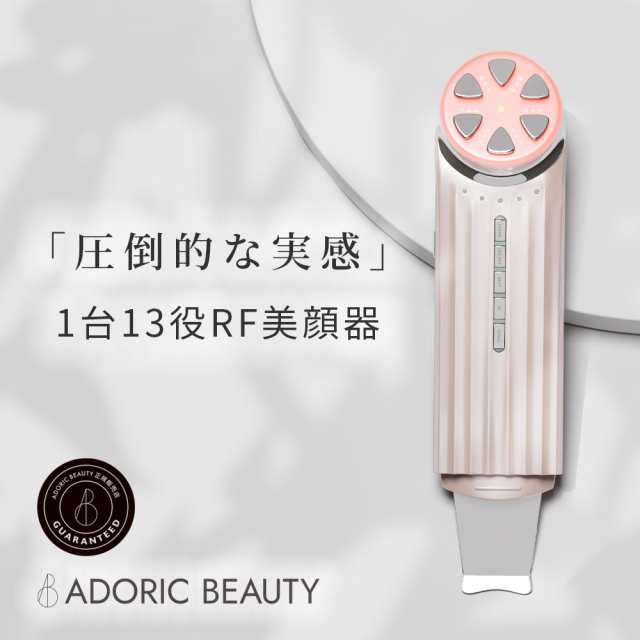 １台で１３役 美顔器 超音波 EMS RF LED 超音波ピーリング - 脱毛・除毛