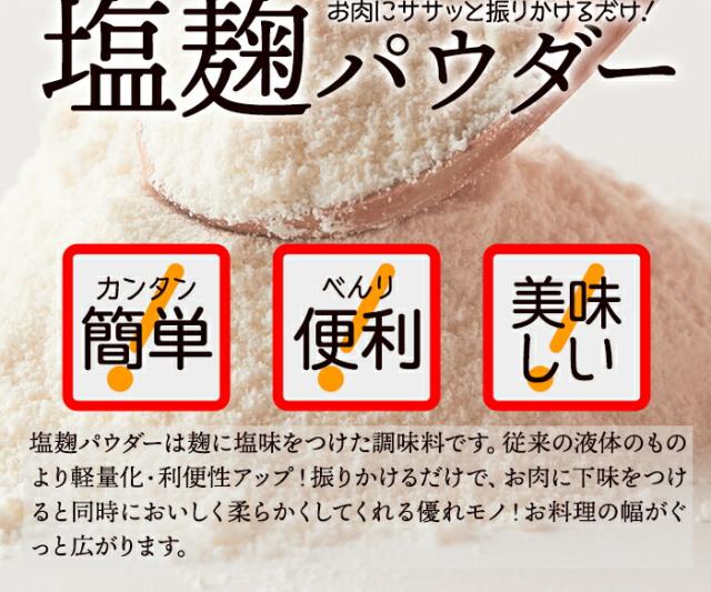 麹 粉末 塩麹パウダー 10袋 (1500g）麹 乾燥 100回分 シェア 発酵食品 調味料 塩 万能調味料 免疫力アップ 塩こうじ 食品 減塩 パウダー 塩糀 簡単 腸内フローラ 腸活 料理 国産 無添加 まとめ買い