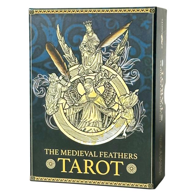 メディバル・フェザー・タロット The Medieval Feathers Tarot タロットカード タロット占い 日本語解説書付き 正規品