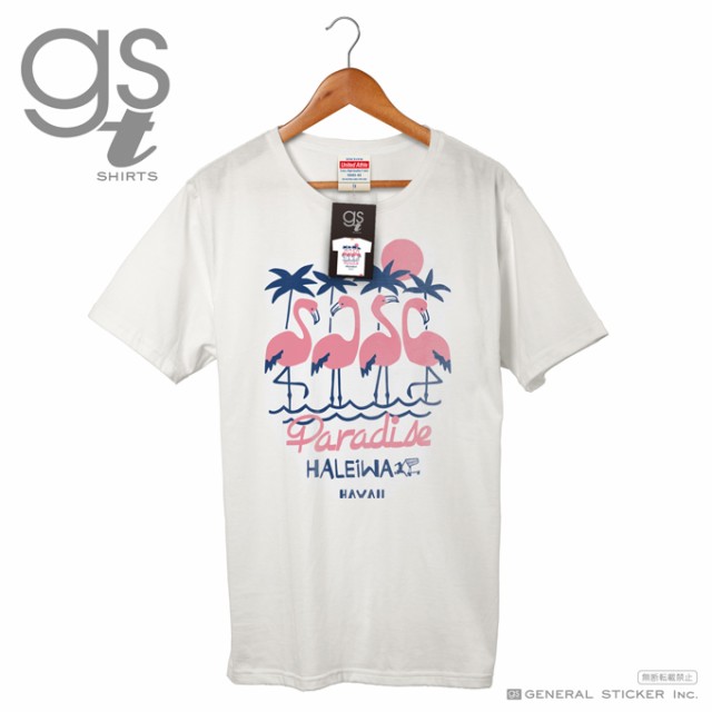 tシャツ Tシャツ フラミンゴプリント長袖プルオーバー :70970306