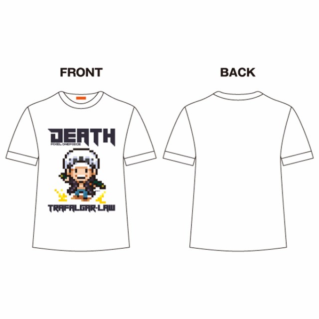 ピクセルワンピースtシャツ ロー Death One Piece ドット絵 Gst016 グッズ ネット限定商品 アニメ 公式グッズの通販はau Pay マーケット ゼネラルステッカー