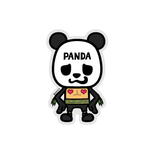 One Piece ワンピース パンソンワークスコラボステッカー Lcs014 パンダマン Mサイズ ワンピース公式グッズの通販はau Pay マーケット ゼネラルステッカー