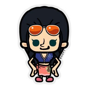 One Piece ワンピース パンソンワークスコラボステッカー Lcs464 ロビン新世界ver Mサイズ ワンピース公式グッズの通販はau Pay マーケット ゼネラルステッカー