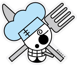 One Piece ワンピースステッカー Ops73 サンジ海賊旗 Sサイズ ワンピース公式グッズの通販はau Pay マーケット ゼネラル ステッカー