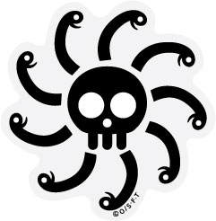 One Piece ワンピースステッカー Ops85 ハンコック海賊旗 Sサイズ ワンピース公式グッズの通販はau Pay マーケット ゼネラルステッカー