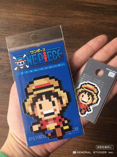 ピクセルワンピース ステッカー チョッパー ノーマルサイズ Opx006 One Piece ドット絵 グッズの通販はau Pay マーケット ゼネラルステッカー