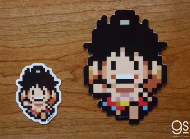 Part 1 全40種 ピクセルワンピース ミニサイズ One Piece ドット絵 アニメ キャラクターステッカー Opxs1 Gs 公式グッズの通販はau Pay マーケット ゼネラルステッカー