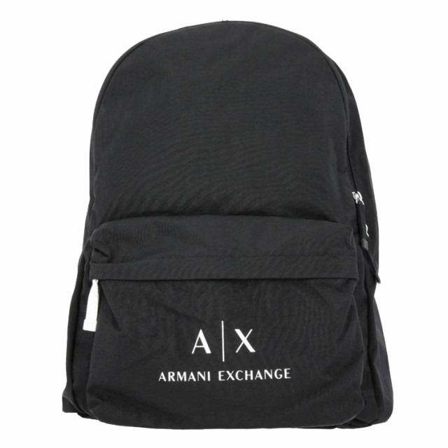 [送料無料] ARMANI EXCHANGE アルマーニ エクスチェンジ バックパック ブラック リュック FREE ONE SIZE おしゃれ  ブランド 大きいサイズ｜au PAY マーケット