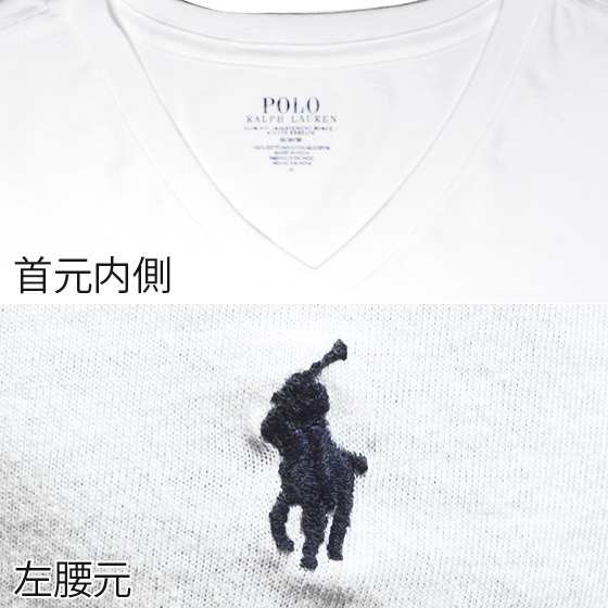 送料無料] POLO RALPH LAUREN ポロ ラルフローレン Tシャツ メンズ V